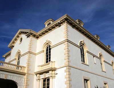 Newport Mansion - The Astors Beechwood Mansion front corner