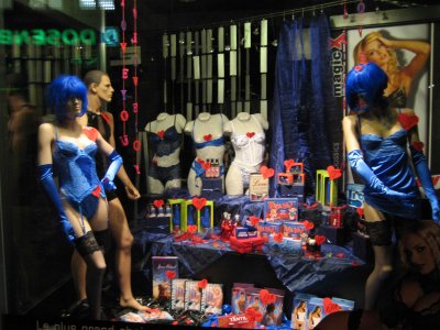 Un sex-shop pour voir la vie en bleu
