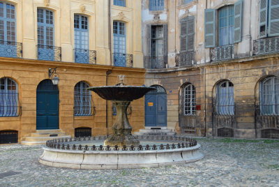 Courtyard, Aix en Provence