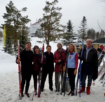Bretton Woods XC ski trip 2-20-10