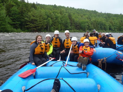White Water Rafting: Dead River, 6/5/2010