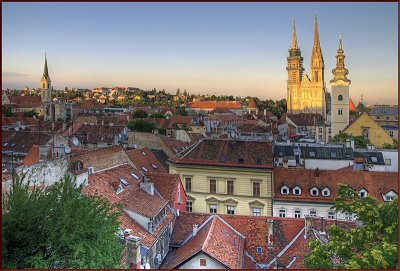 Zagreb. Croatia.