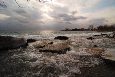 Winter afternoon at Humber Bay