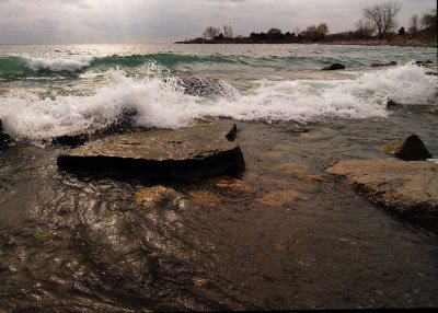 Winter afternoon at Humber Bay