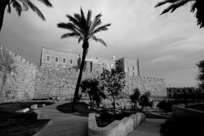 Wall of the Old City, Jerusalem (Israel)