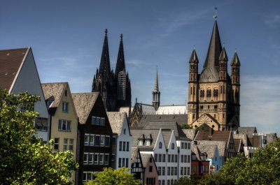 The old town of Cologne
