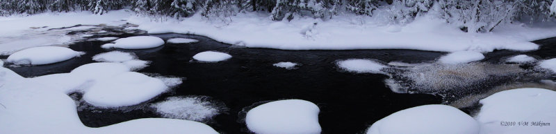 Brook in the winter