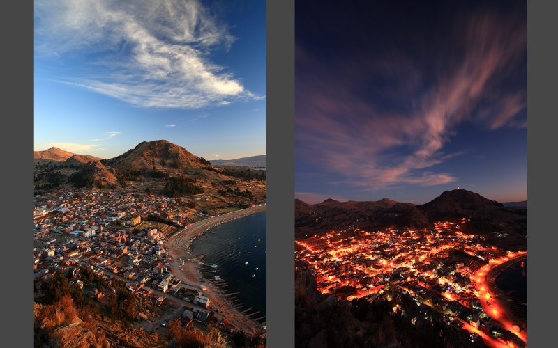 Copacabana at sunset  |  After sunset