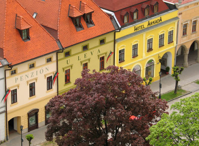 Levoca from church tower