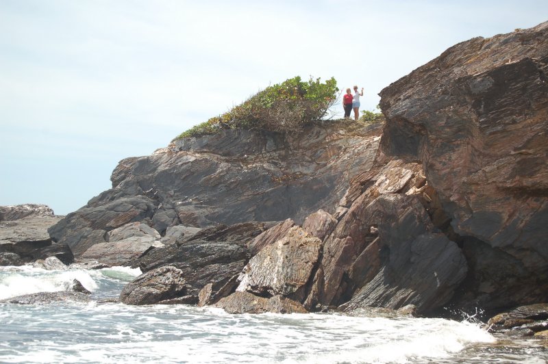 Lorie and Aimee on the Rocks