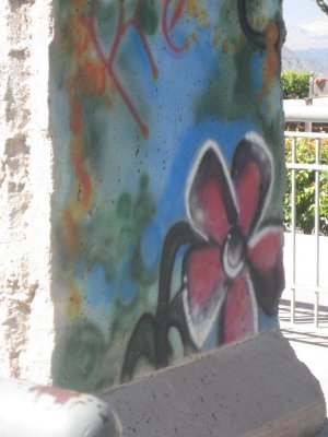 Detail of the Berlin Wall