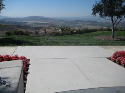 The view from Reagan's Burial Site