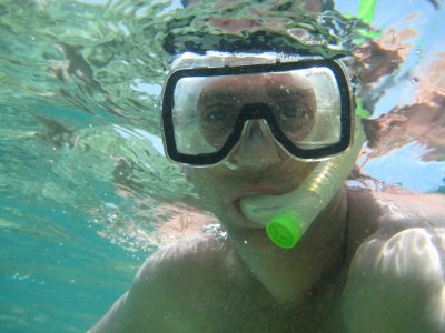 Self Portrait - Snorkeling at Coco Reef