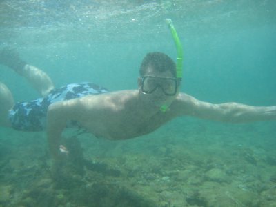 Thats me snorkeling