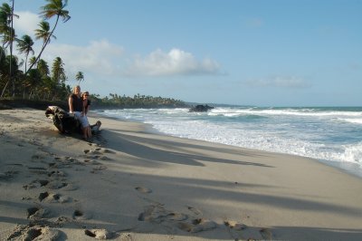 A beach in Trinidad