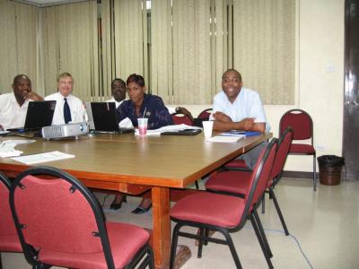 Working with the group