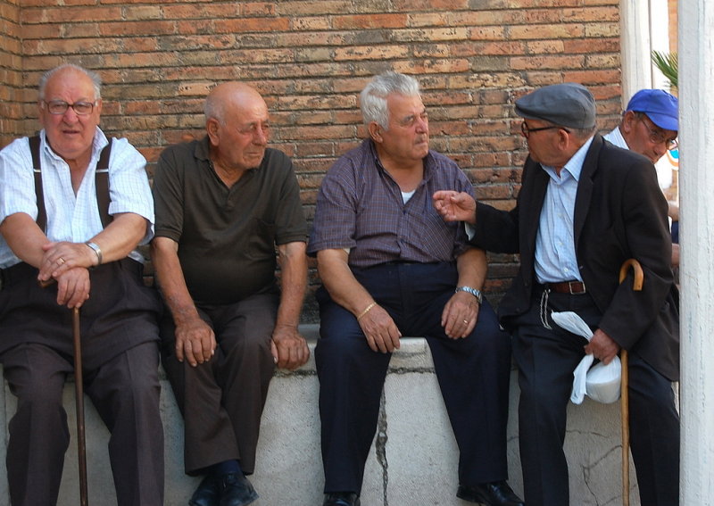 Pisticci - Italy - In the main square