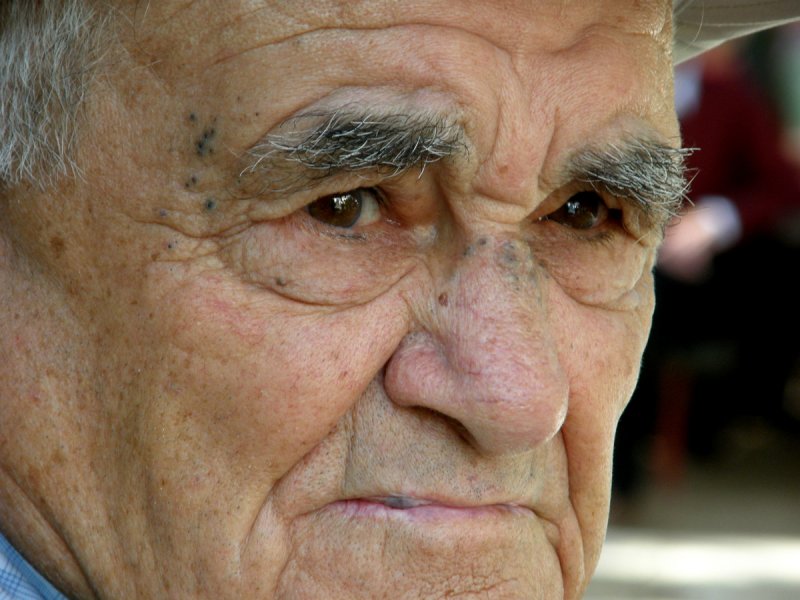 The colour of old age