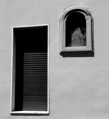 Window with Lady