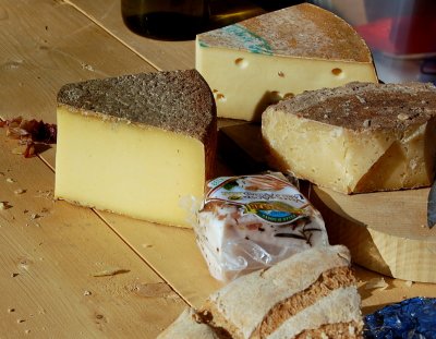Fontina cheese has been made in the Aosta Valley