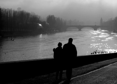 Turin-Along the river Po