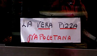 The real Neapolitan pizza