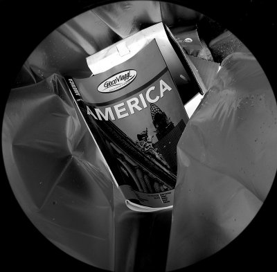 America in the trash