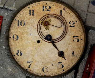 Old clock broke