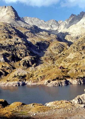 064 Respumoso, lac, refuge et Barranco