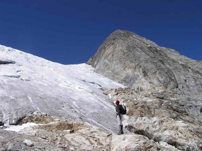 37 Front du glacier d'Ossoue et  Petit Vignemale