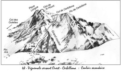 48 Vignemale et Cerbillona, accès
