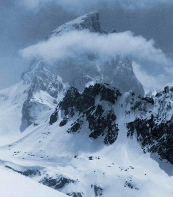 25a L'Ossau et la Crête de Moundelhs