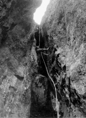 Rappel dans la Grande Cheminée