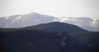 Mont Ventoux (1912 m) le Gant de Provence