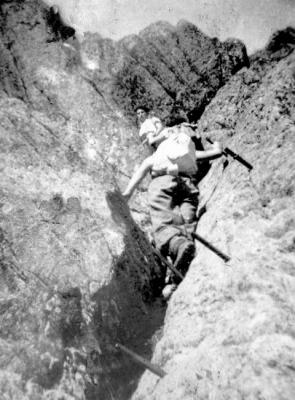 1932 Mat Cabanne, 21 ans, dans la VN de l'Ossau