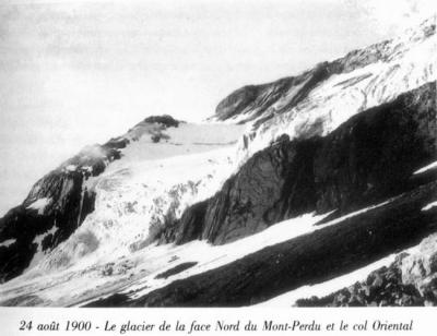 1900 : Mont Perdu, face nord