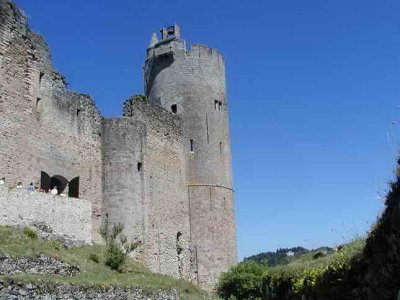 Chteau de Najac : la grande tour orientale