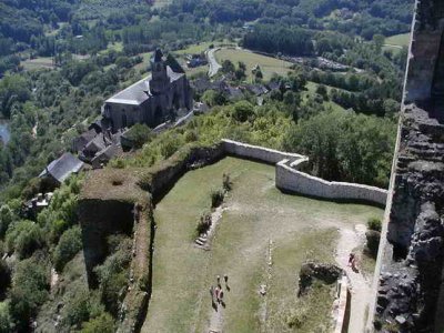 Vue depuis le donjon