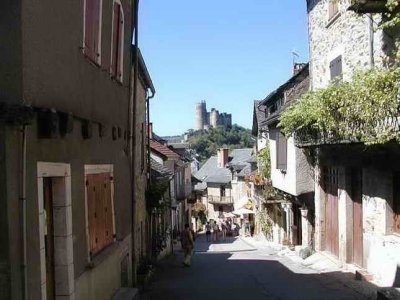 Najac : rue principale du village