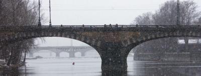 Bridges on Vltava river