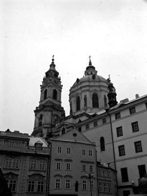 St. Niklaus Church 3 BW