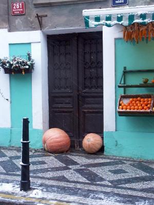 Grocery store in Prague