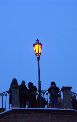 Lantern on Karlov Bridge
