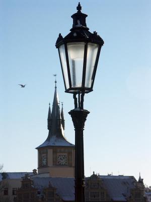 Lantern and spire