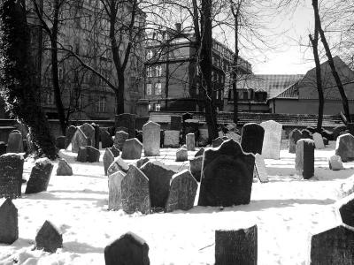 Jewish Cemetery - Josevof BW