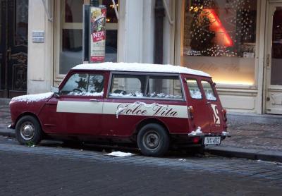 Old car in Prague