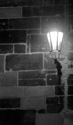 Prague Lantern 6 BW