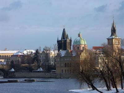 Across the Vltava from Mala Strana