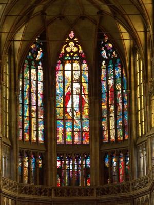 Stained Glass - St Vitus Cathedral