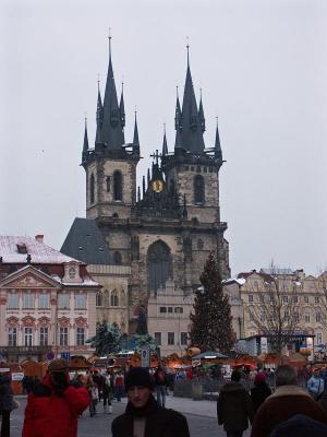 Stare Mesto Namesti Tyn Church